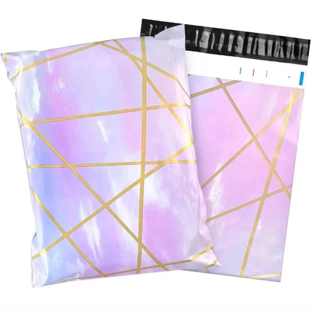 100 Pack Poly Mailers 10x13, Cute Packaging Envelope Mailers Polymailers Packagi